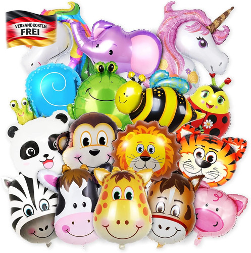 Folienballons tierset für - folienballons,