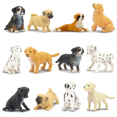 Hund figuren set stück - 12,