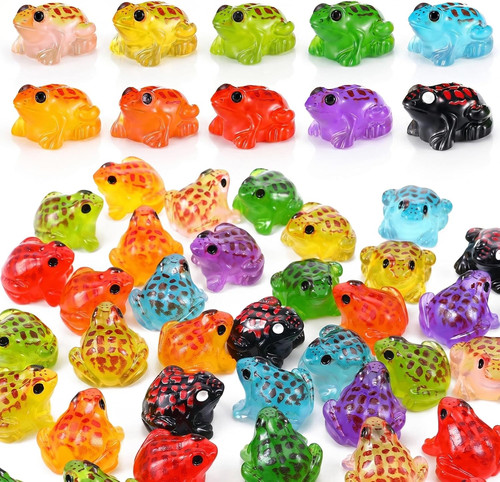 40pcs mini frosch glow - frosch,, in