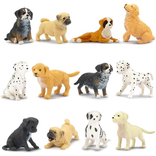 Hund tierfiguren set - tierfiguren, 12