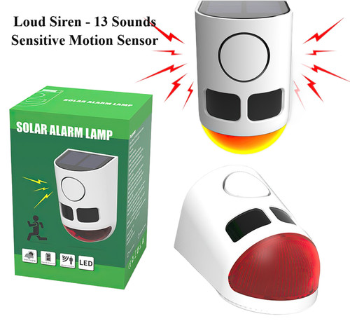 Bewegungsmelder solar alarm - solar,