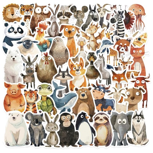 Sticker tiere kinder 100 - kinder,